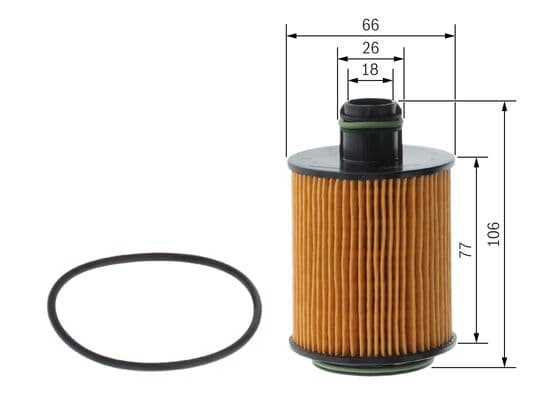 Bosch P 7095 Yağ filtre tertibatı küçük görsel 5
