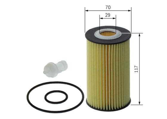 Bosch P 7107 Yağ filtre tertibatı küçük görsel 5