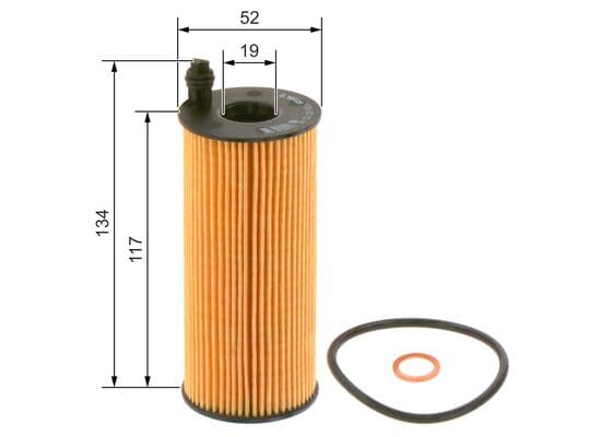 Bosch P 7123 Yağ filtre tertibatı küçük görsel 9