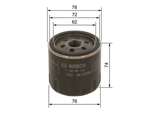 Bosch P 7143 Yağ filtresi küçük görsel 5