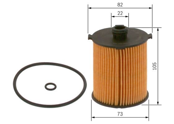 Bosch P 7152 Yağ filtre tertibatı küçük görsel 5