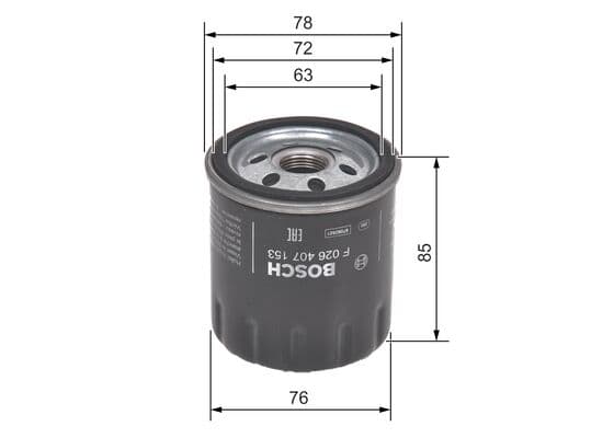 Bosch P 7153 Yağ filtresi küçük görsel 5