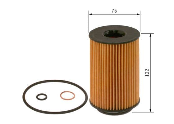Bosch Filtre Sistemleri Yağ filtre tertibatı küçük görsel 5