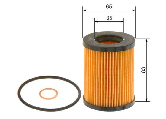 Bosch P 7173 Yağ filtre tertibatı küçük görsel 5