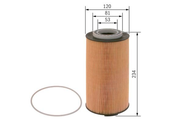 Bosch P 7201 Yağ filtre tertibatı küçük görsel 5