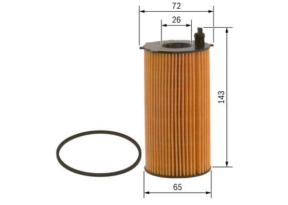 Bosch P 7207 Yağ filtre tertibatı küçük görsel 5
