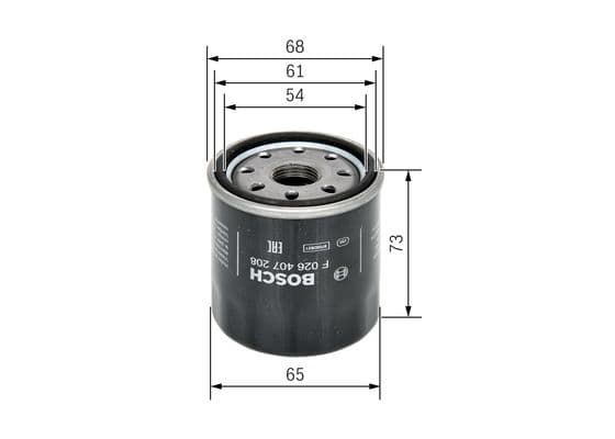 Bosch 2010-2014 Citroen C1 1.0 CFB Motor 67hp Periyodik Bakım Seti küçük görsel 3