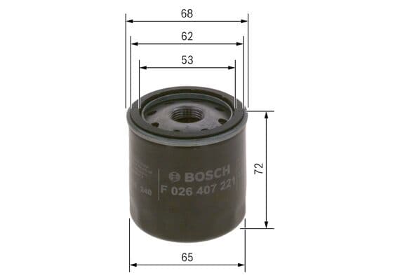 Bosch P 7221 Yağ filtresi küçük görsel 5