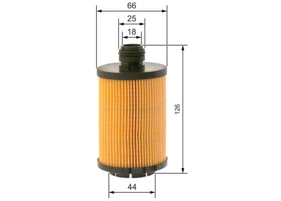 Bosch P 7258 Yağ filtre tertibatı 1