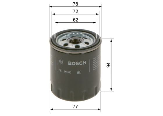 Bosch 2019-2022 Peugeot Traveller 2.0 BlueHDi 120 AHK Motor 121hp Periyodik Bakım Seti küçük görsel 3