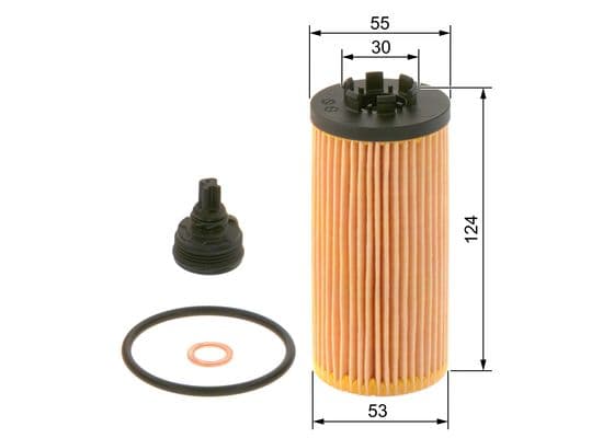 Bosch P 7277 Yağ filtre tertibatı 1