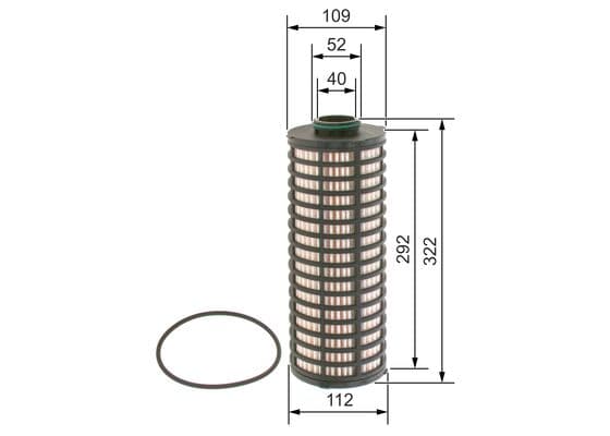 Bosch P 7286 Yağ filtre tertibatı küçük görsel 5