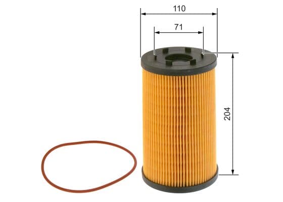 Bosch P 7292 Yağ filtre tertibatı küçük görsel 5