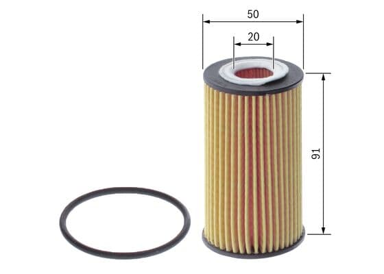 Bosch P 7298 Yağ filtre tertibatı küçük görsel 5