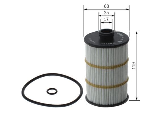 Bosch P 7313 Yağ filtre tertibatı küçük görsel 5