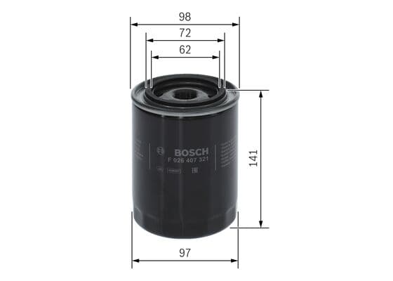 Bosch P 7321 Yağ filtresi küçük görsel 5