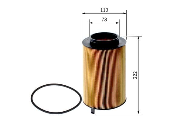 Bosch P 7330 Yağ filtre tertibatı 1