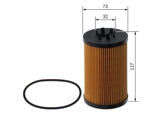 Bosch P 7341 Yağ filtre tertibatı küçük görsel 5