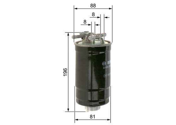 Bosch N 6295 Akaryakıt besleme borusu süzgeci 1