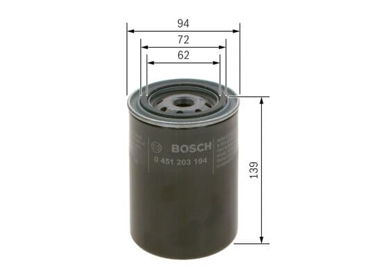 Bosch P 3194 Yağ filtresi 1