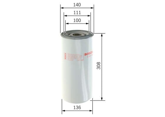 Bosch P 3208 Yağ filtresi 1