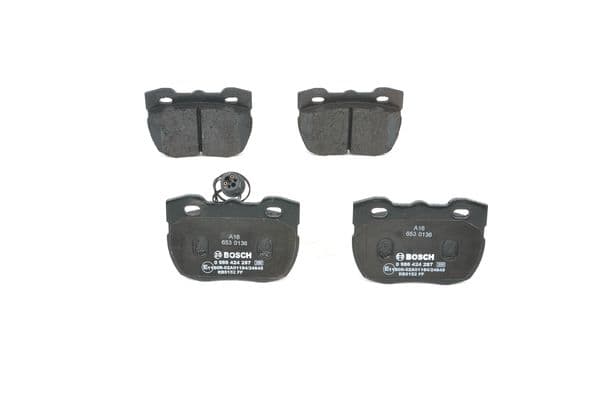 Bosch BP141 Diskli fren balatası seti; ön 1