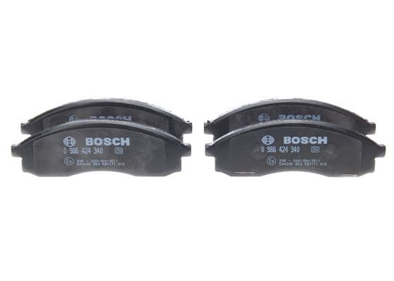Bosch BP161 Diskli fren balatası seti; ön 1