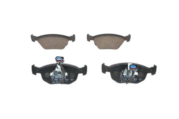 Bosch BP167 Diskli fren balatası seti; ön 1