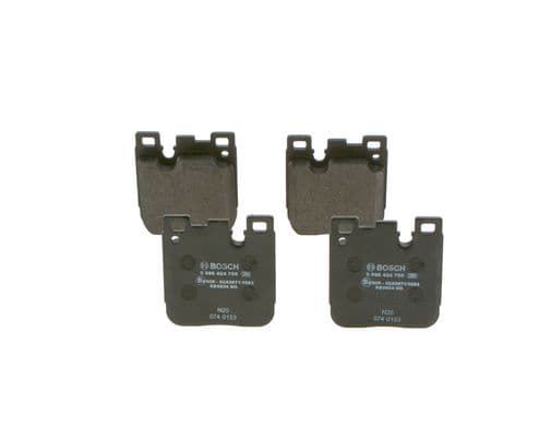 Bosch BP2413 Diskli fren balatası seti; arka 1