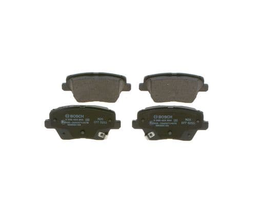Bosch BP2487 Diskli fren balatası seti; arka 1
