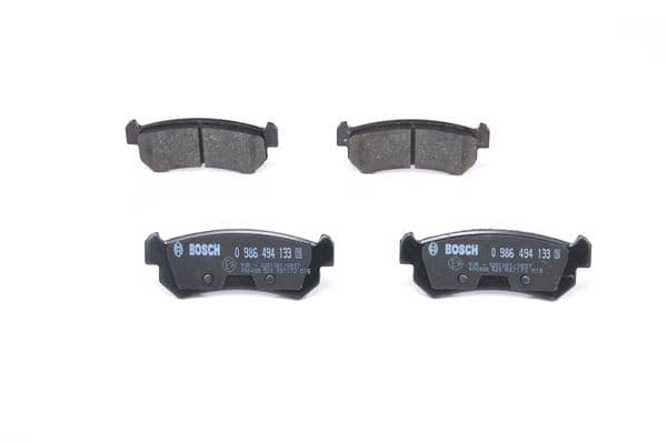 Bosch BP1044 Diskli fren balatası seti; arka 1
