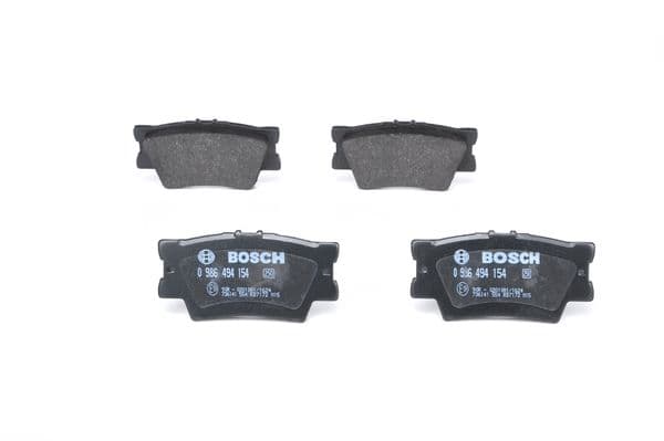 Bosch BP1065 Diskli fren balatası seti; arka 1