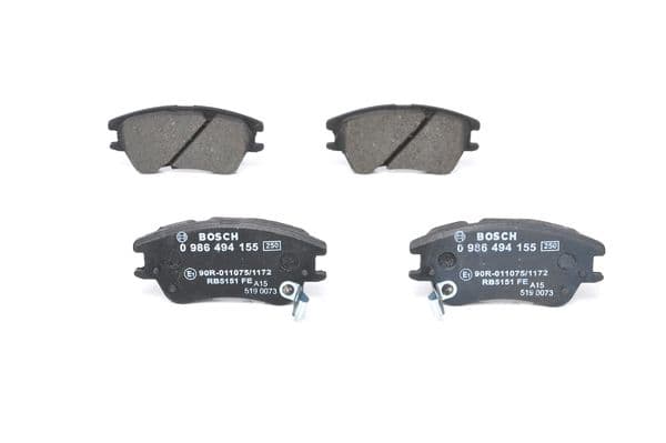 Bosch BP1066 Diskli fren balatası seti; ön 1