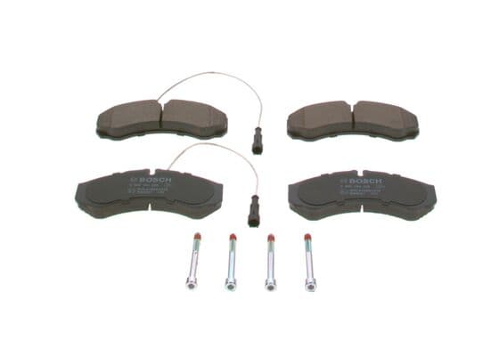 Bosch BP1117 Diskli fren balatası seti; arka 1