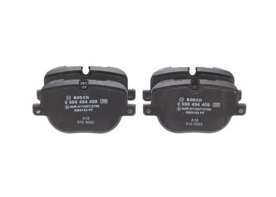 Bosch BP1331 Diskli fren balatası seti; arka 1