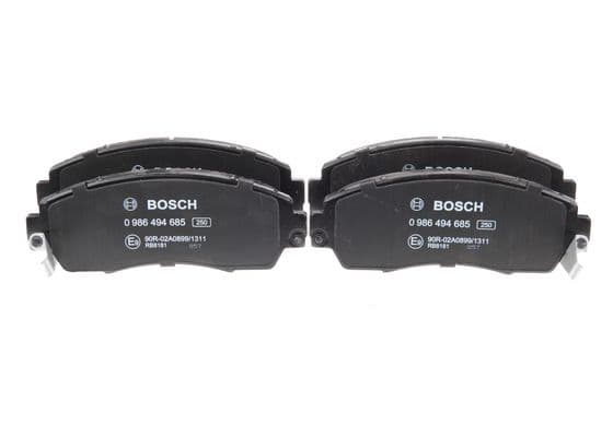 Bosch BP1680 Diskli fren balatası seti; ön 1