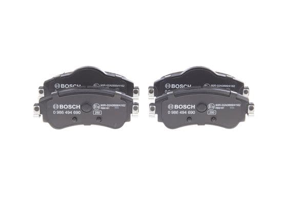 Bosch BP1685 Diskli fren balatası seti; ön 1