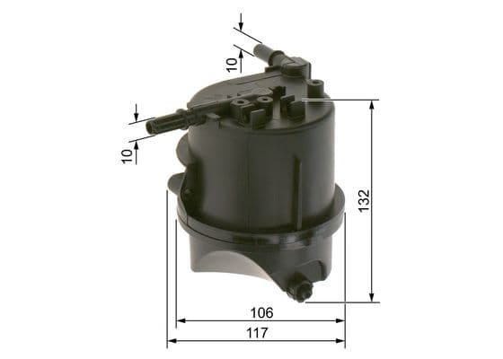 Bosch NM 006 Grey Line yakıt hattı filtresi 1