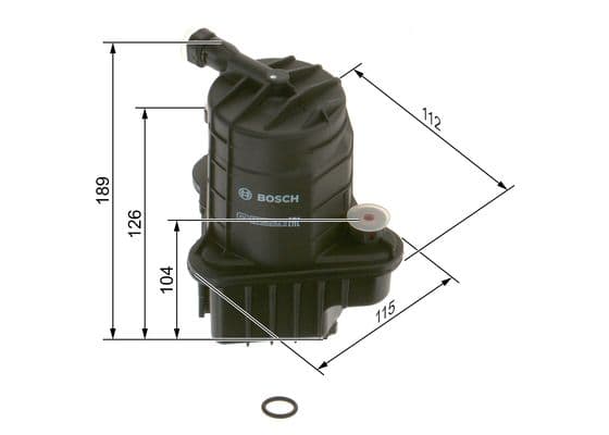 Bosch NM 025 Grey Line yakıt hattı filtresi 1