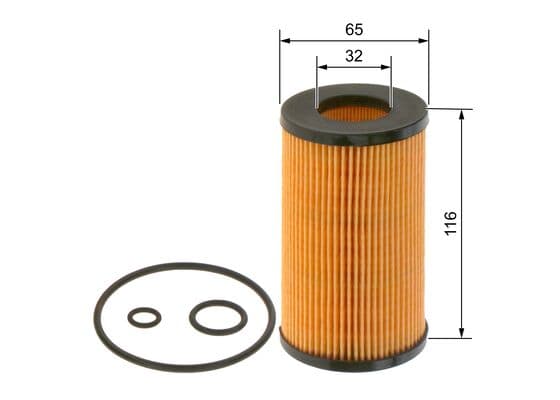 Bosch P 0011 Yağ filtre tertibatı 1