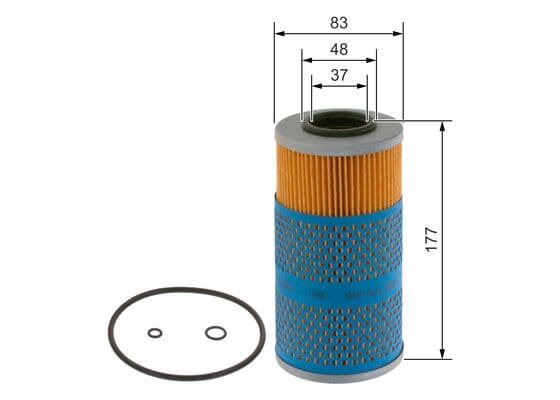 Bosch P 0248 Yağ filtre tertibatı 1