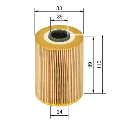Bosch P 9142 Yağ filtre tertibatı 1