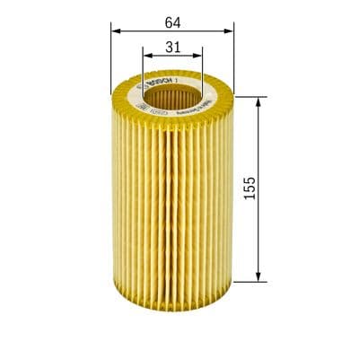 Bosch P 9268 Yağ filtre tertibatı 1