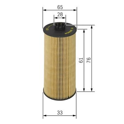 Bosch P 9301 Yağ filtre tertibatı 1