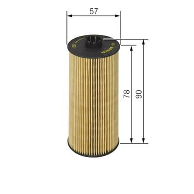 Bosch P 9306 Yağ filtre tertibatı 1