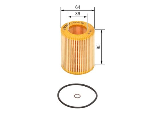 Bosch P 9308 Yağ filtre tertibatı 1
