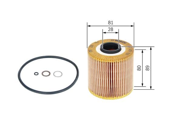 Bosch P 9760 Yağ filtre tertibatı 1