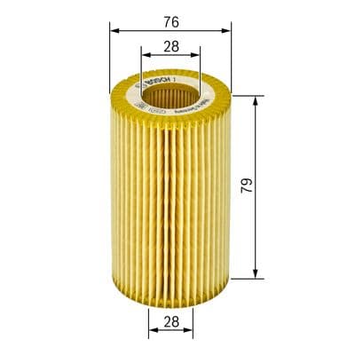 Bosch P 9762 Yağ filtre tertibatı 1