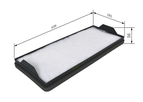 Bosch Filtre Sistemleri Filtre, iç kısım 1