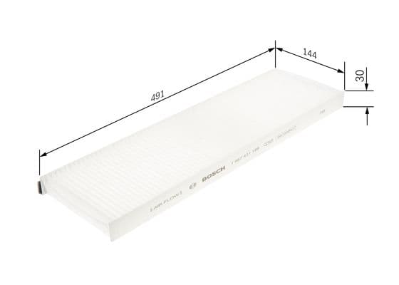 Bosch Filtre Sistemleri Filtre, iç kısım 1